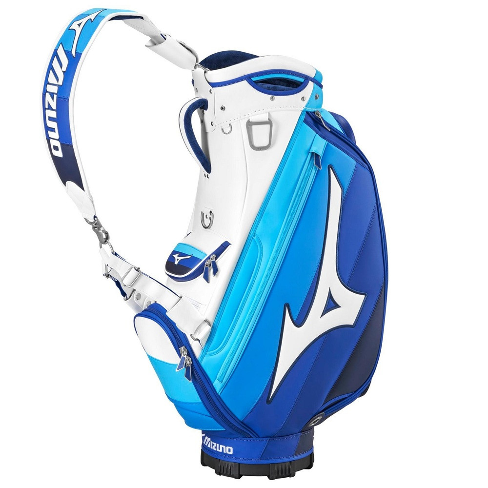 Mizuno Golf 2027 Tour Staff Bag - Staff Blue - Maple Hill Golf